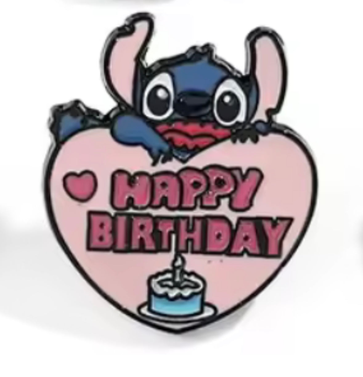Small Stitch Birthday Pin Badge