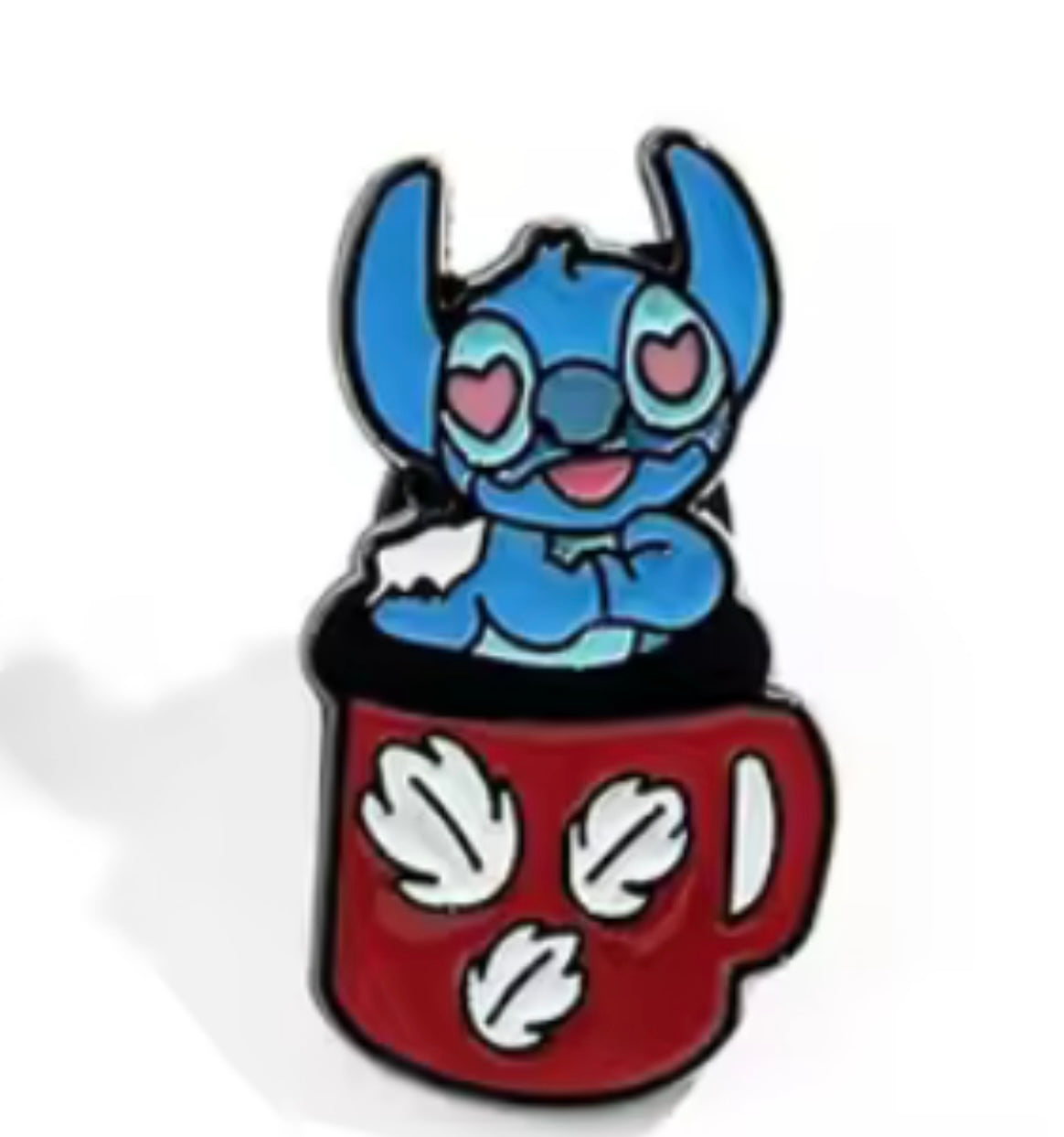 Small Stitch in Mug Pin Badge