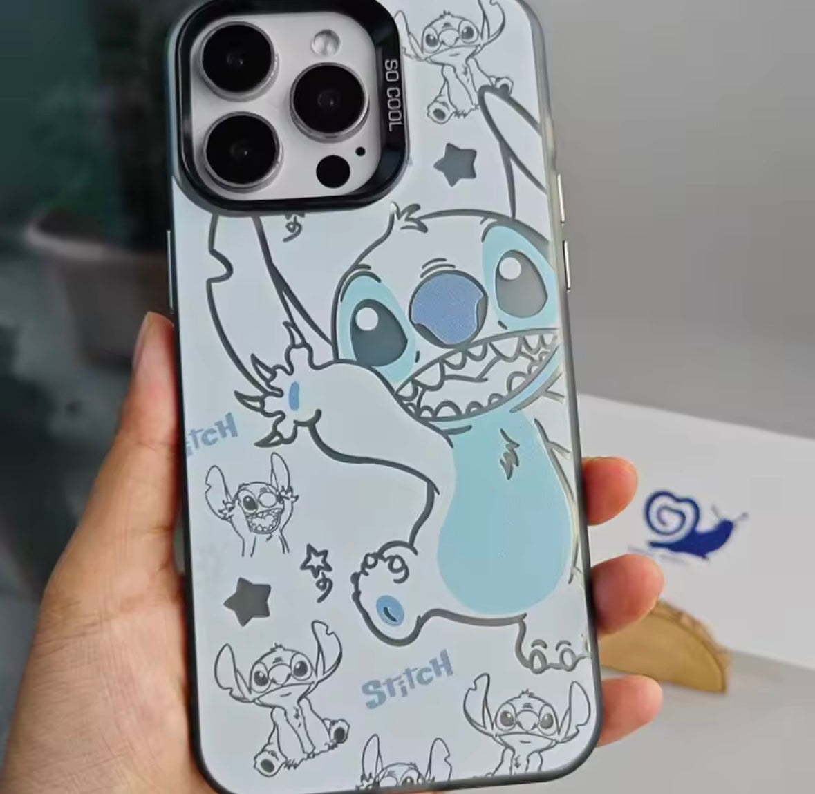 Metal Stitch IPhone 15 pro Phone Case