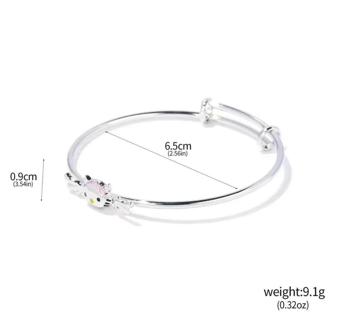 Hello Kitty Adjustable Bracelet