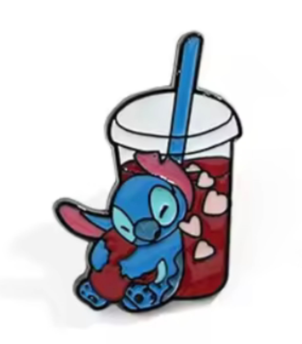 Small Stitch Drink Pin Badge