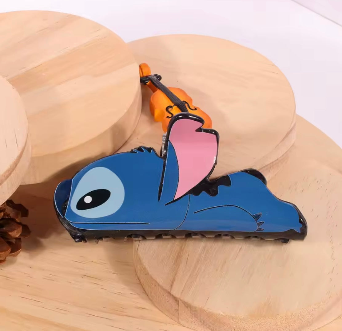 Stitch Hair Claw Clip