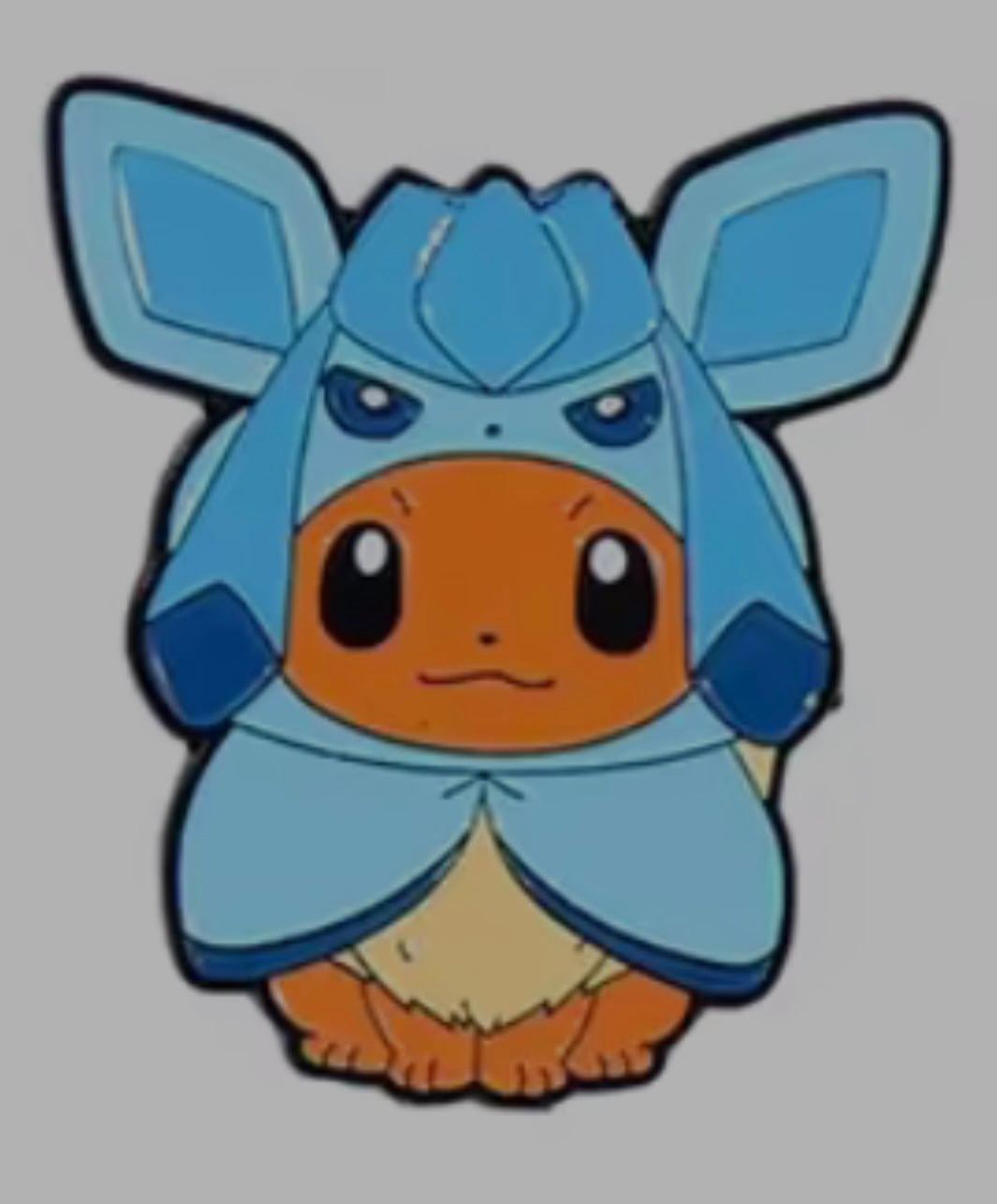 Eevee Dressed as Glaceon Pin Badge