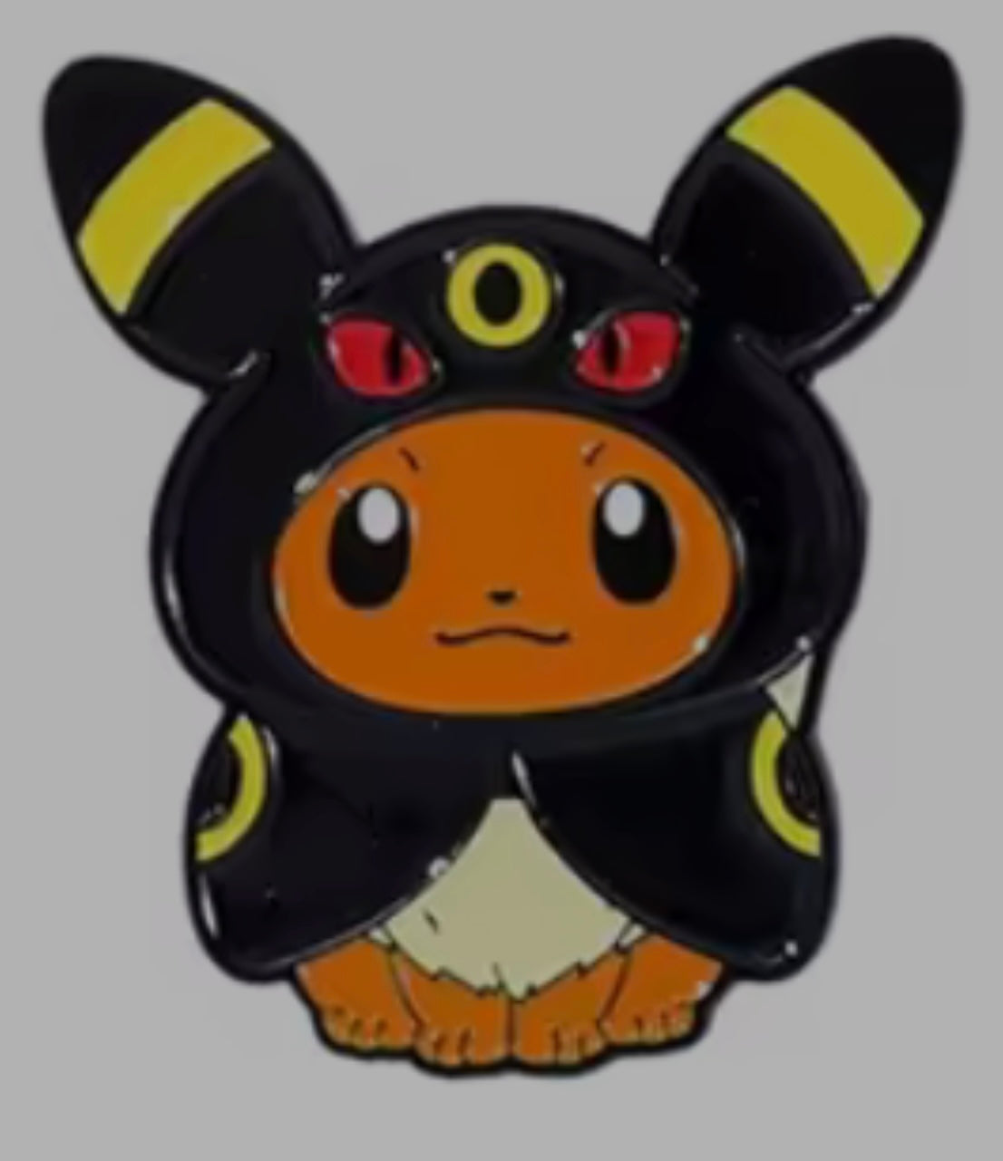 Eevee Dressed as Umbreon Pin Badge