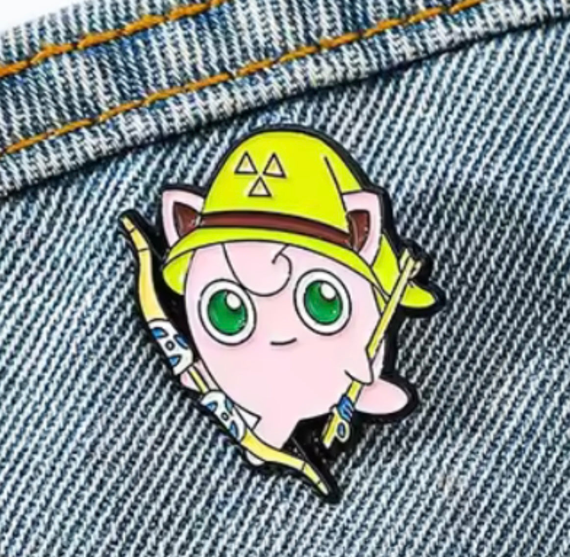 Jigglypuff Zelda Pin Badge